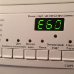 Electrolux washing machine error codes